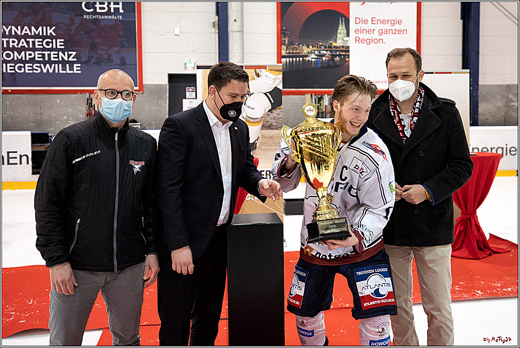 U20-DNL Meisterschaftsfinale;  Koelner Junghaie - Eisbaeren Juniors Berlin; Koeln, 27.03.2022